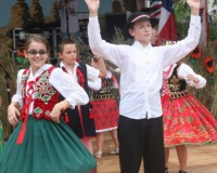 Polish Children Performance at the Polish Harvest Festival